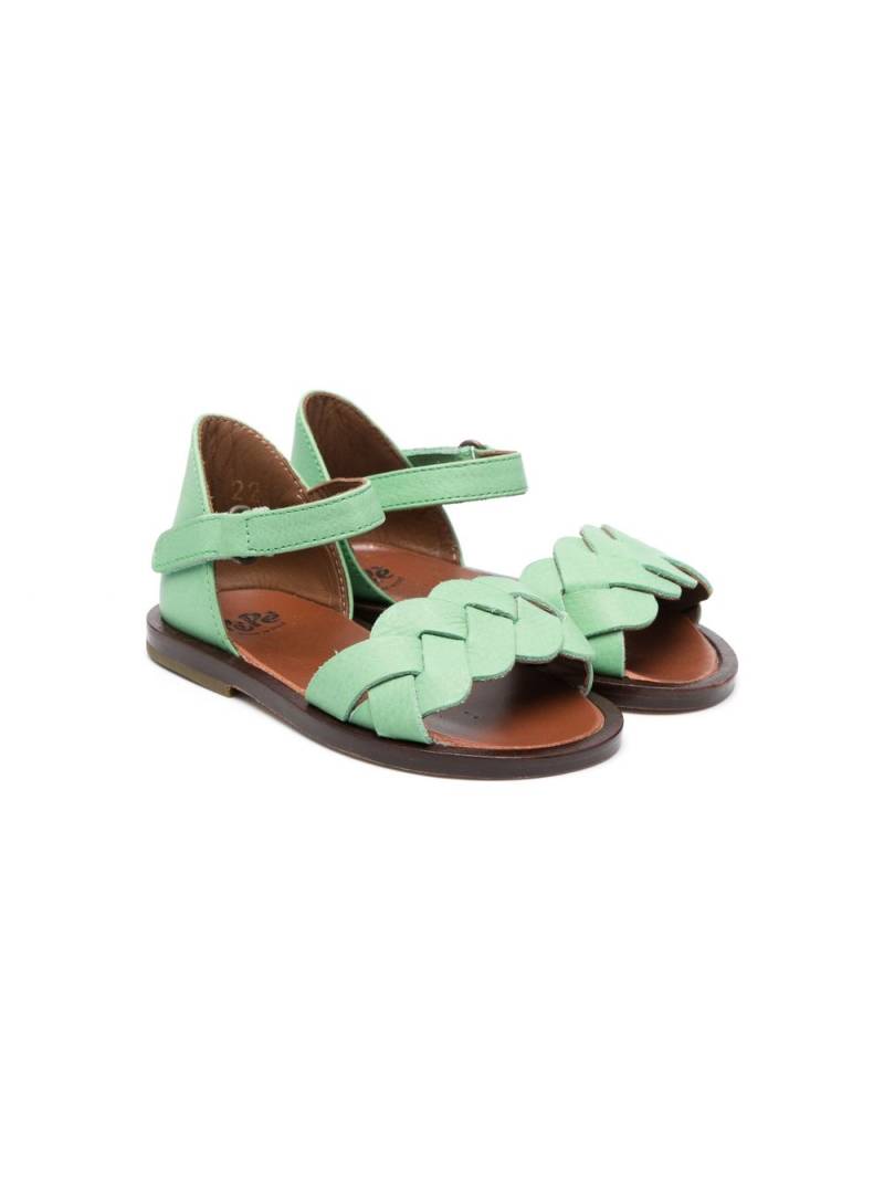 Pépé Kids Chloé leather sandals - Pink von Pépé Kids