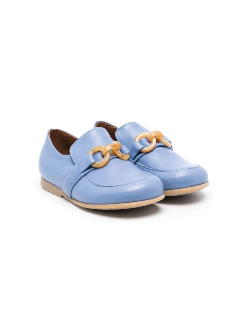 Pèpè Alessio leather loafers - Blue von Pèpè