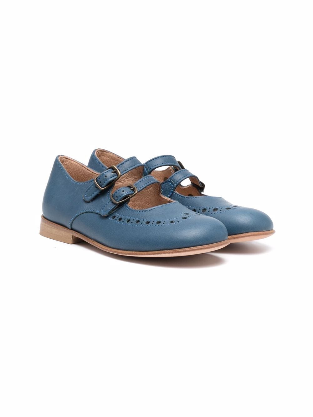 Pèpè double-strap shoes - Blue von Pèpè