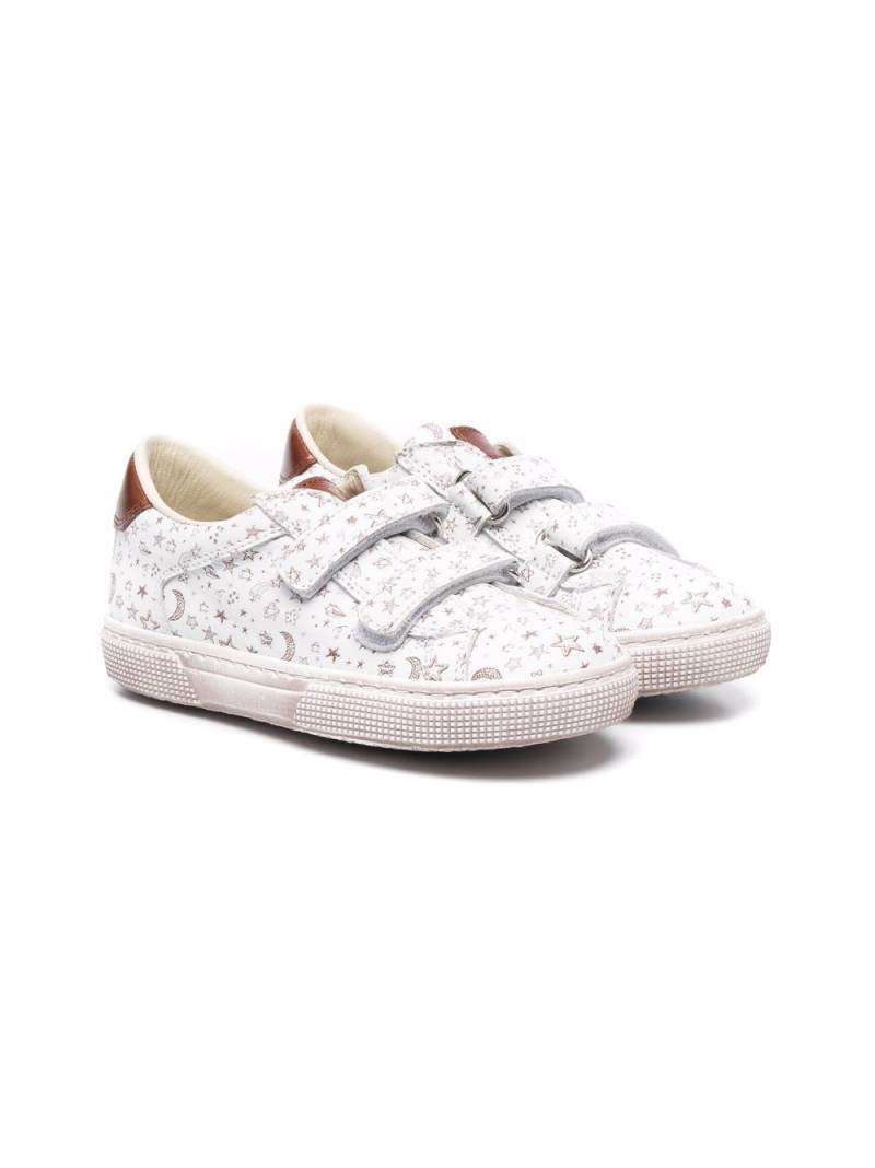 Pèpè logo touch-strap sneakers - White von Pèpè