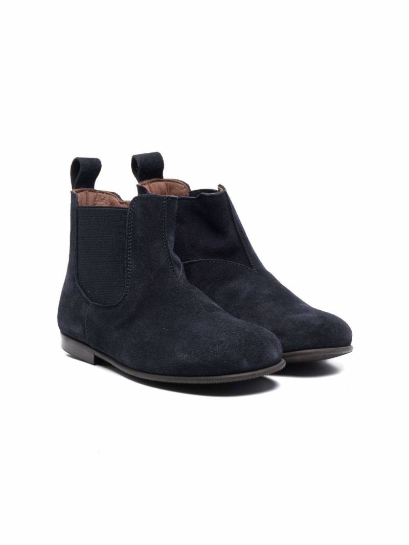 Pèpè slip-on suede boots - Blue von Pèpè