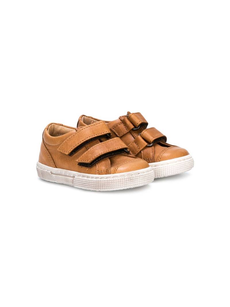 Pépé Kids touch-straps low top sneakers - Brown von Pépé Kids