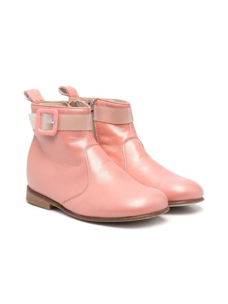 Pèpè zip-up ankle boots - Pink von Pèpè