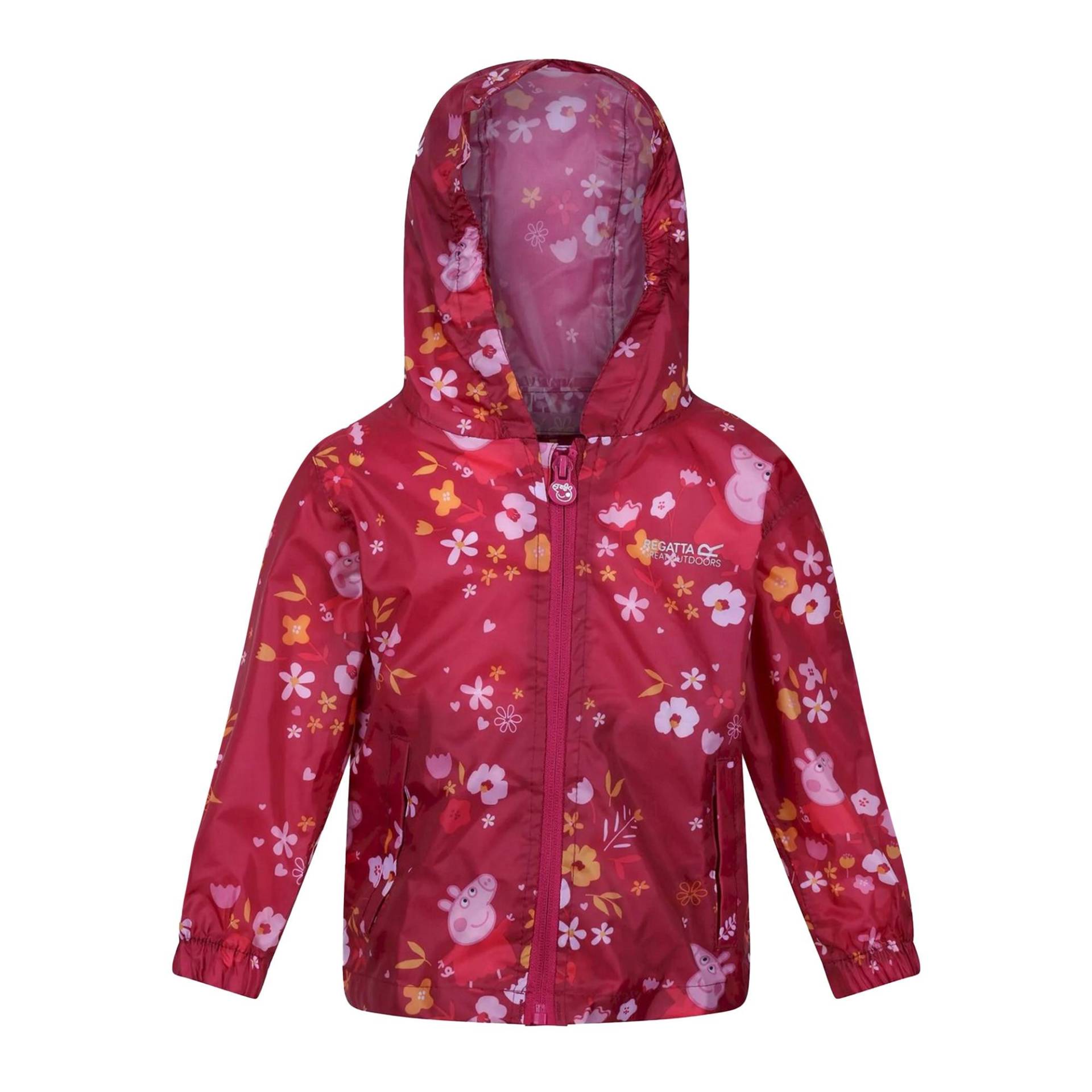 Regatta Floral Jacke, Wasserfest Zum Falten Unisex Rubin 104 von Peppa Pig