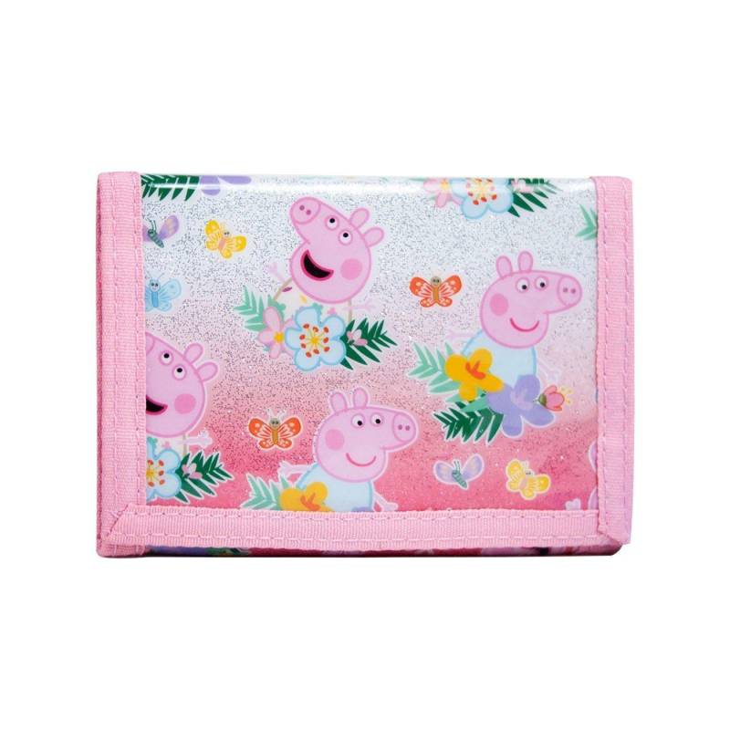 Allover Print Geldbörse Mädchen Pink ONE SIZE von Peppa Pig