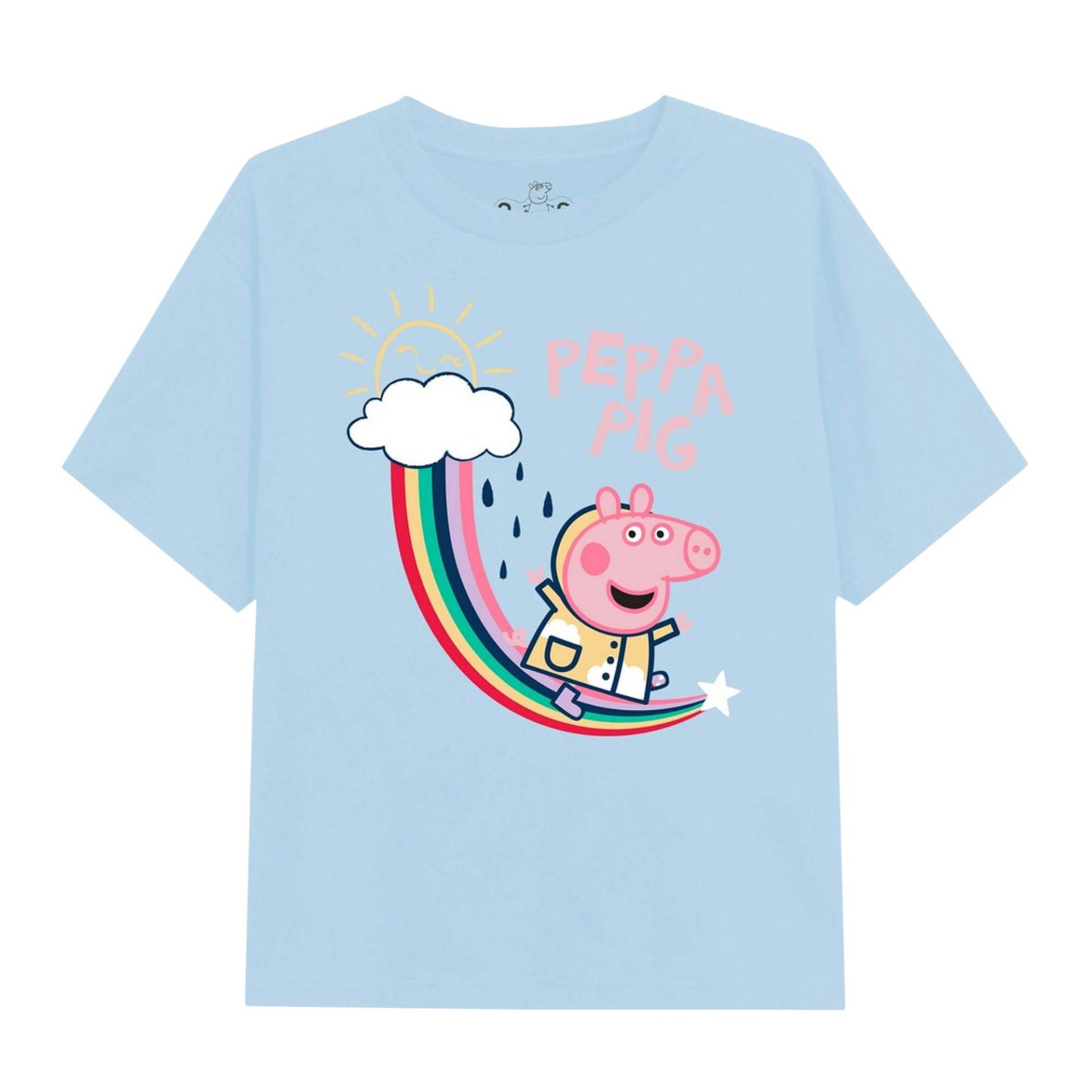 Tshirt Unisex Hellblau 104 von Peppa Pig