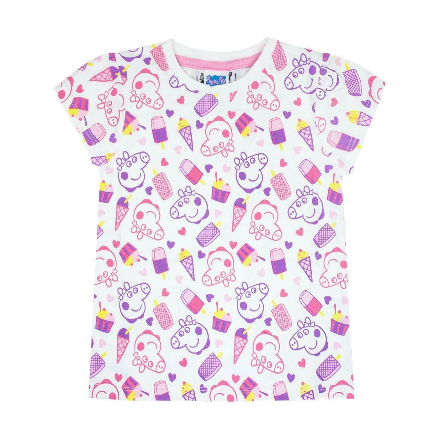 Tshirt Unisex Weiss 110 von Peppa Pig