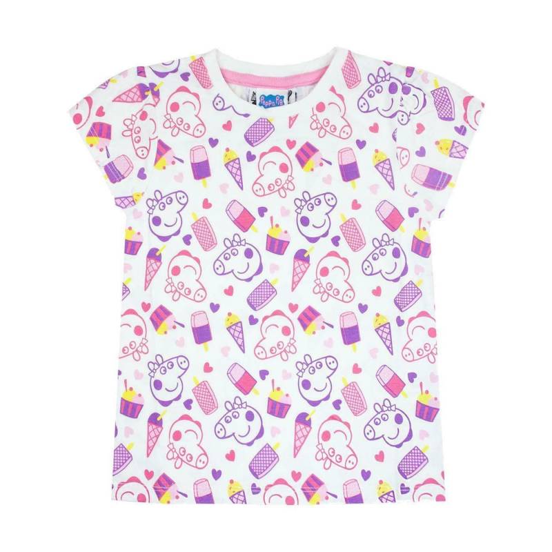 Tshirt Unisex Weiss 110 von Peppa Pig