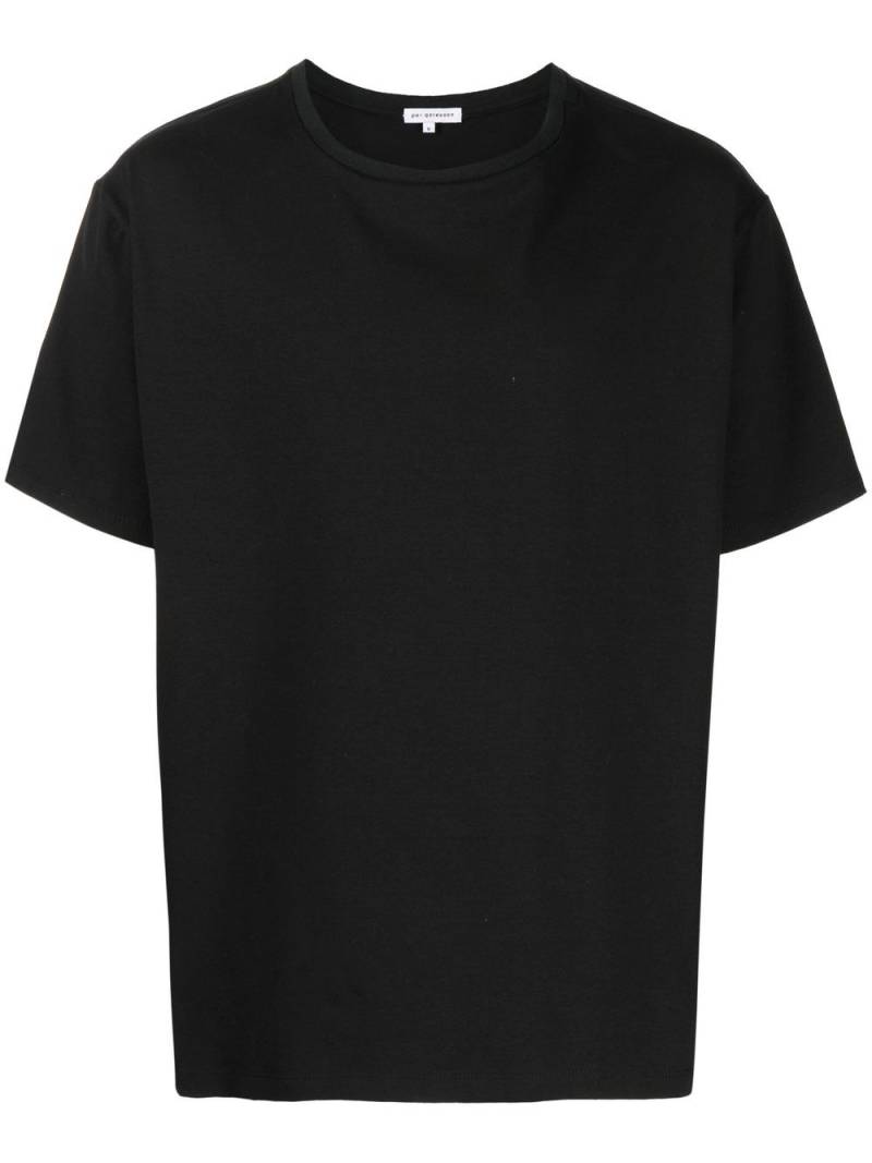 Per Götesson side-slit T-shirt - Black von Per Götesson