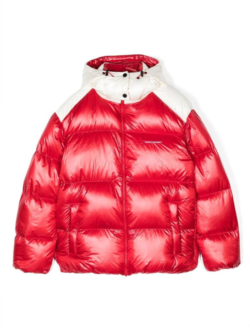 Perfect Moment Kids Boyde padded jacket - Red von Perfect Moment Kids