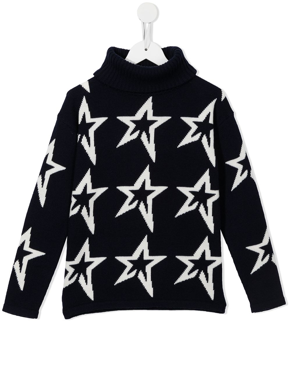 Perfect Moment Kids star-print roll neck jumper - Black von Perfect Moment Kids