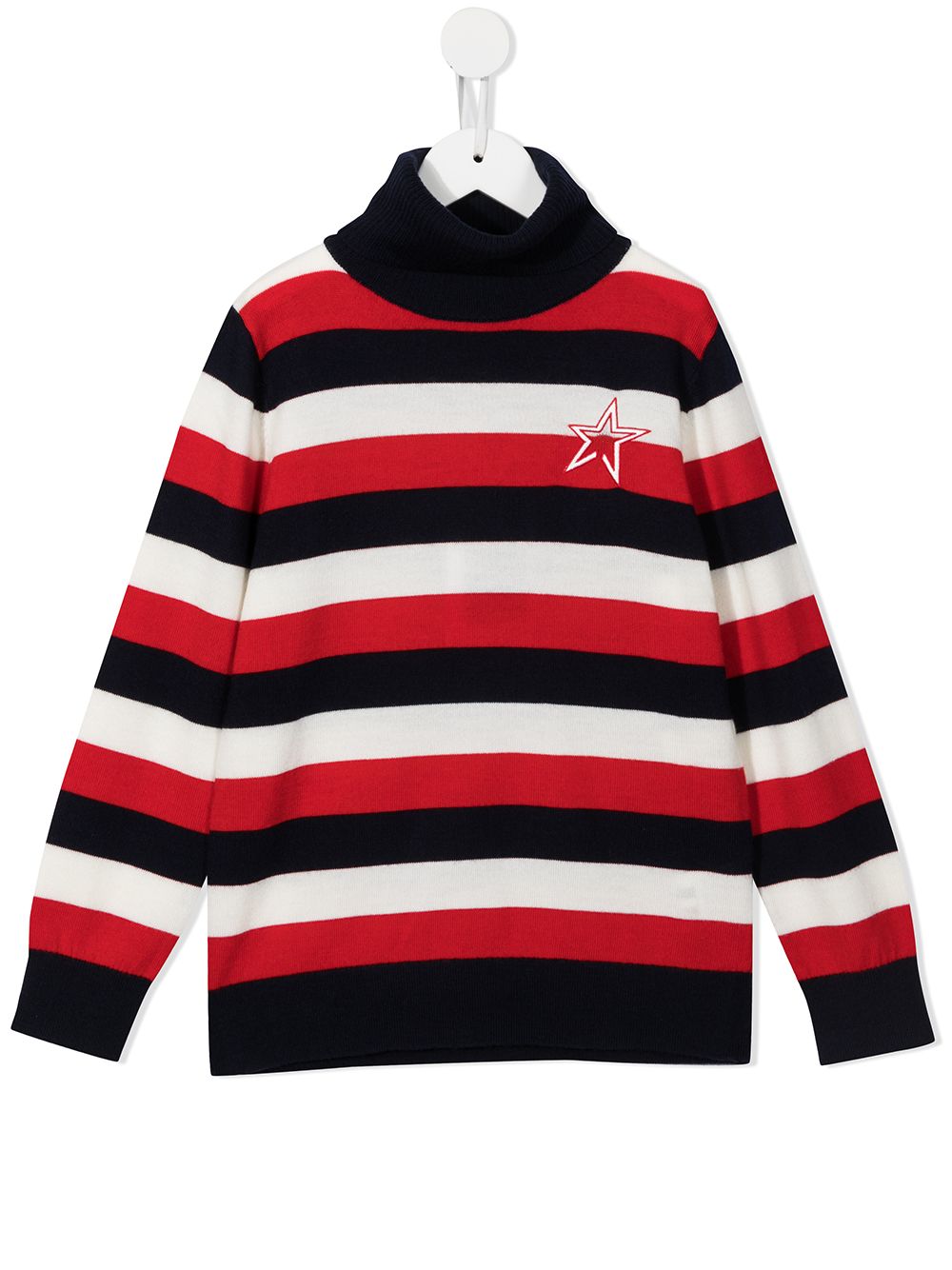 Perfect Moment Kids striped roll neck jumper - Multicolour von Perfect Moment Kids