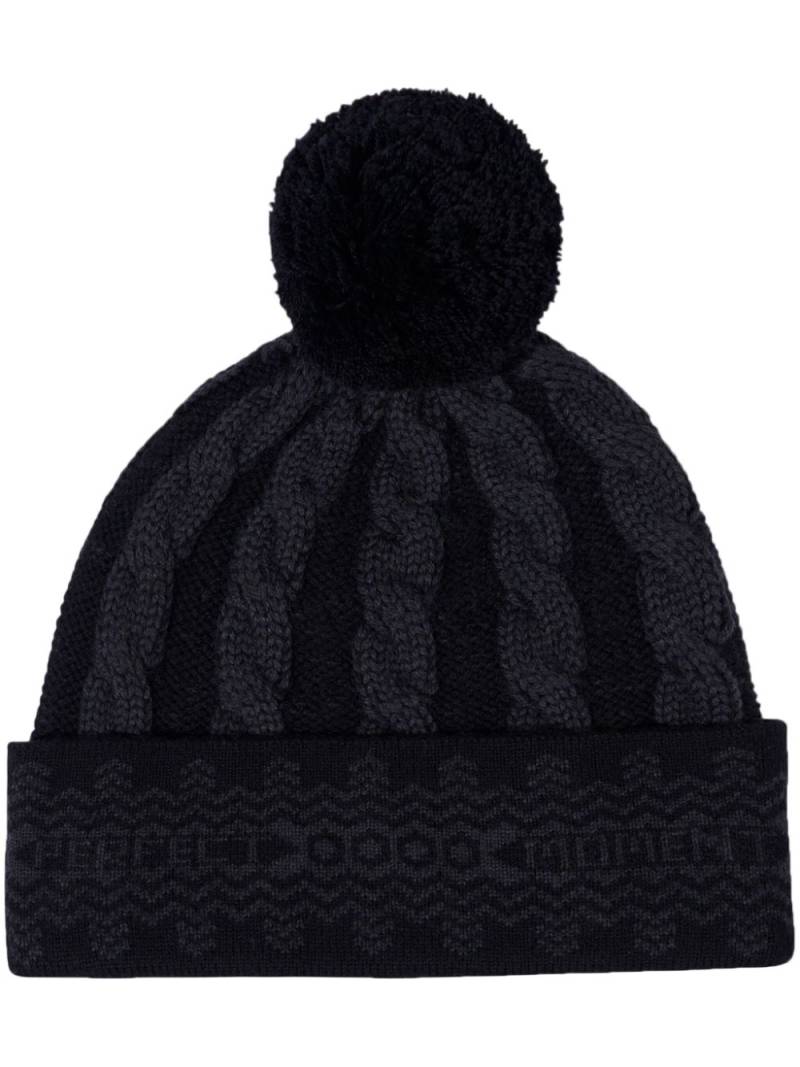 Perfect Moment Bobble beanie - Black von Perfect Moment