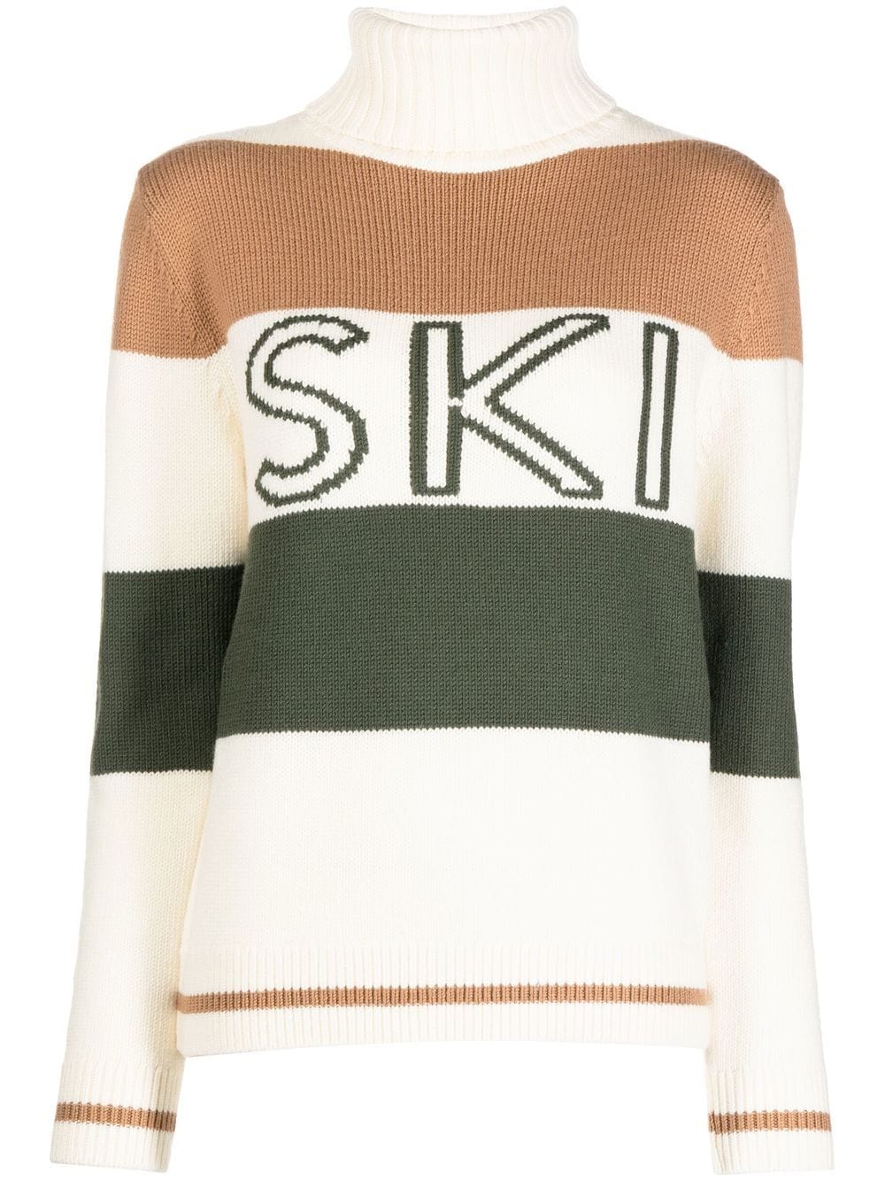 Perfect Moment Frostine striped merino jumper - Multicolour von Perfect Moment