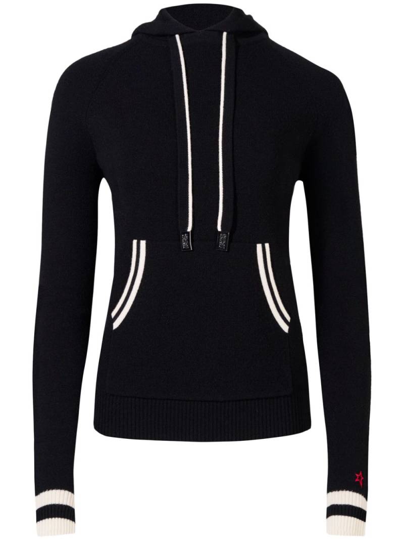 Perfect Moment Hayley wool hoodie - Black von Perfect Moment