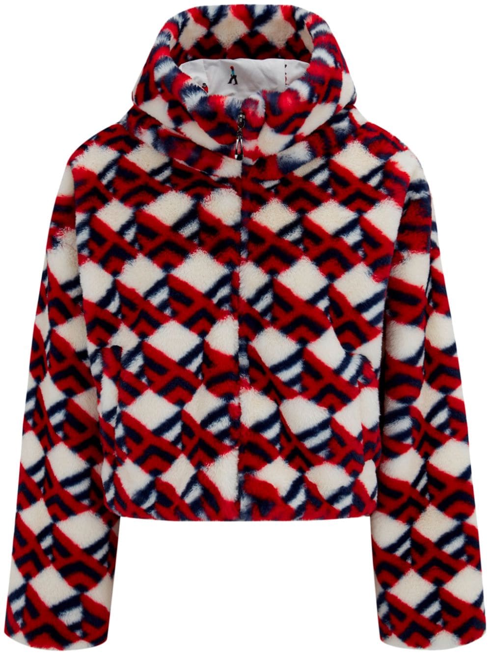 Perfect Moment Noelle brushed ski jacket - Red von Perfect Moment