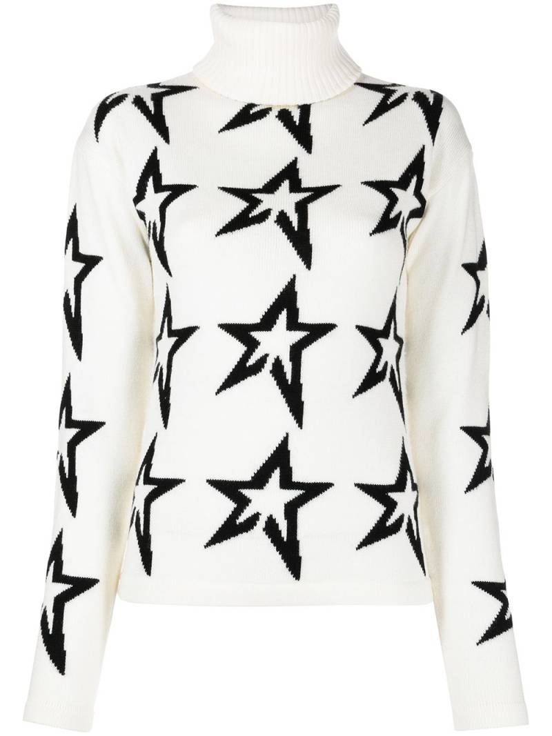 Perfect Moment STAR DUST SWEATER - White von Perfect Moment