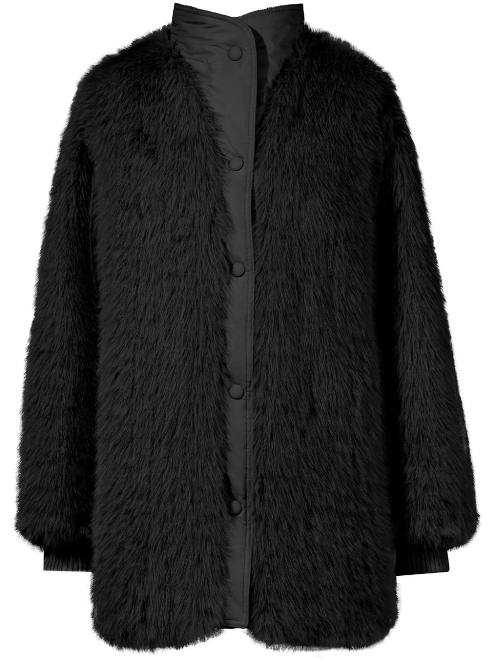 Perfect Moment faux-fur coat - Black von Perfect Moment