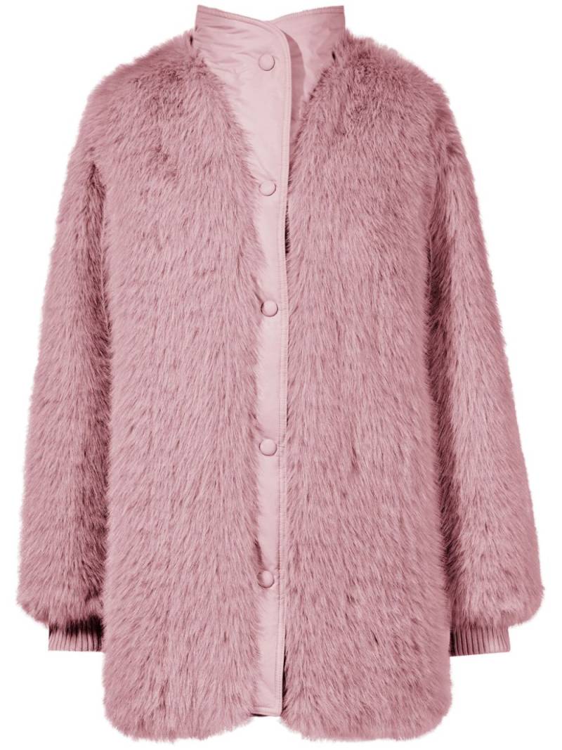 Perfect Moment faux-fur coat - Pink von Perfect Moment