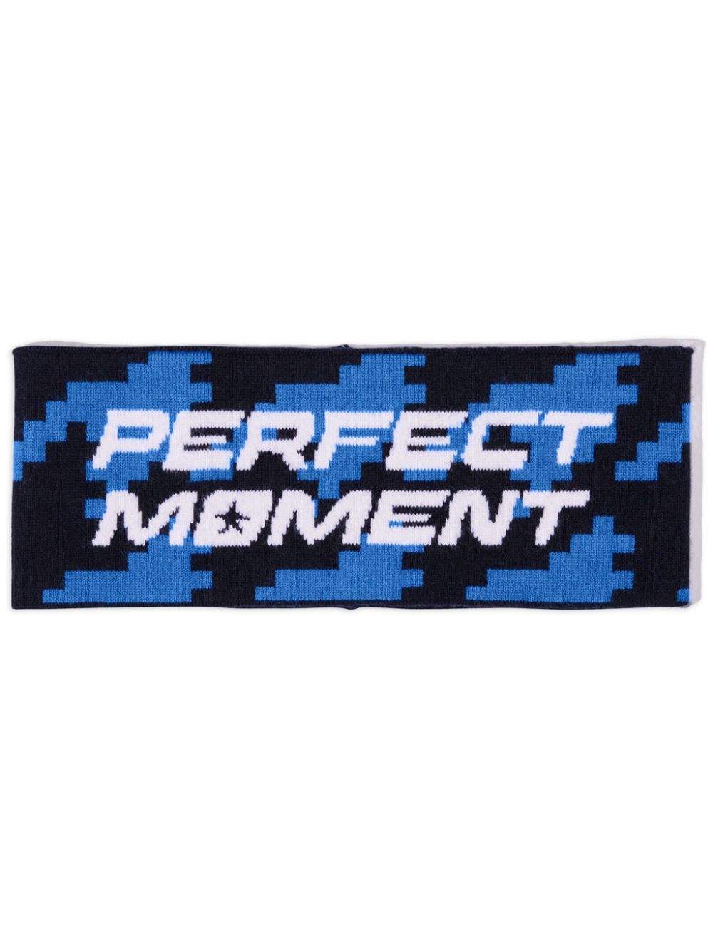 Perfect Moment houndstooth headband - Blue von Perfect Moment