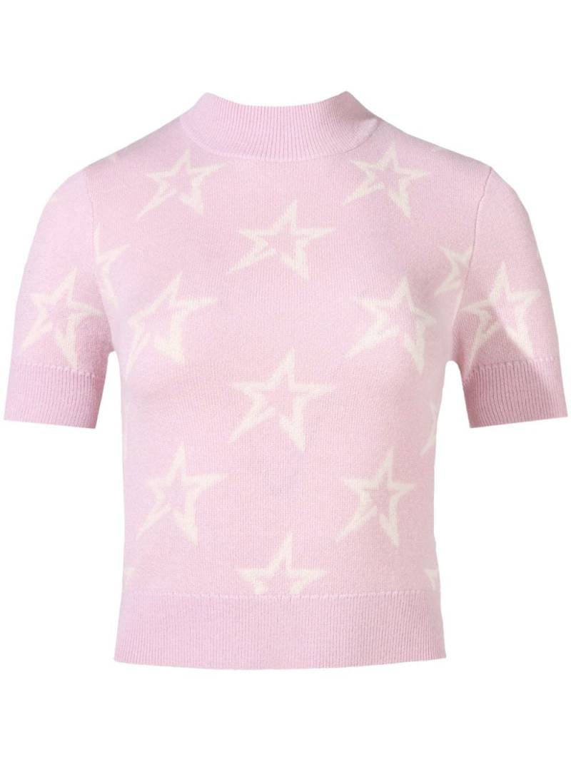 Perfect Moment knitted t-shirt - Pink von Perfect Moment