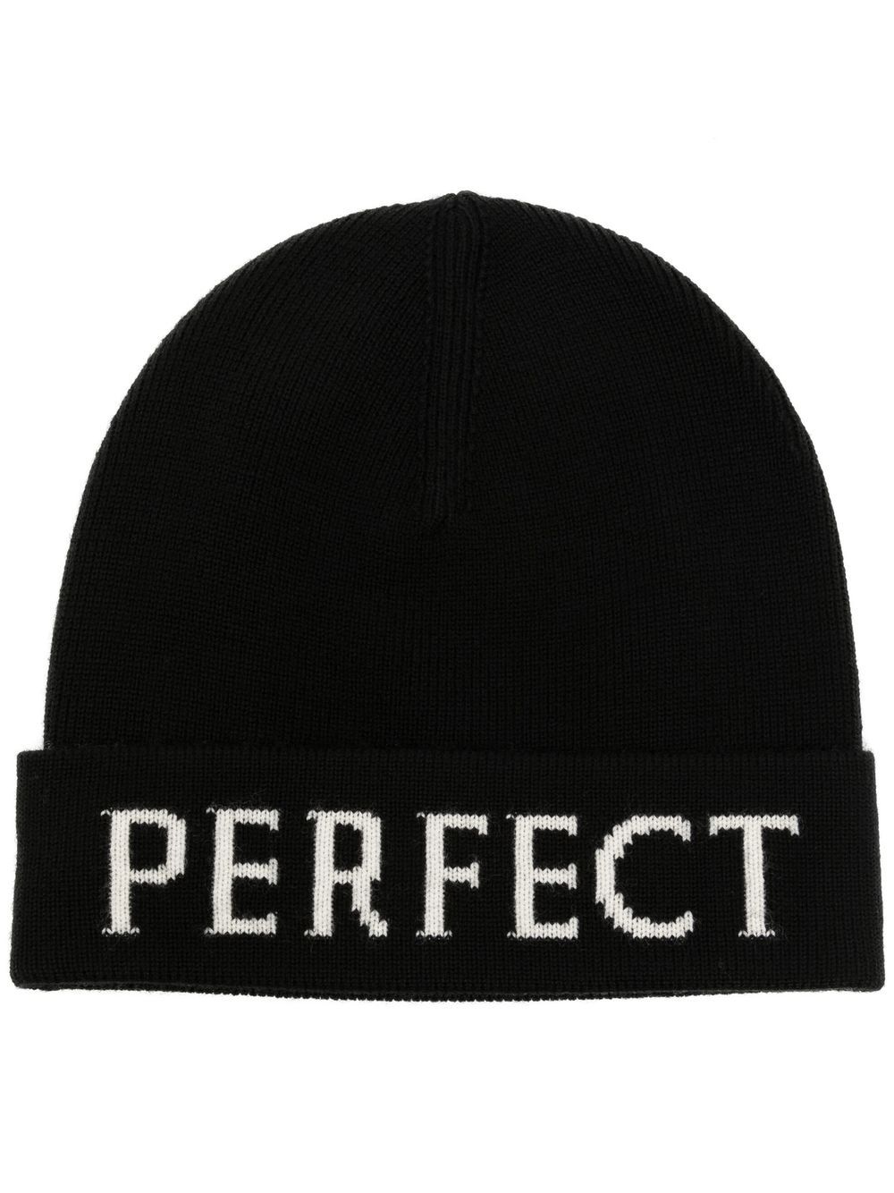 Perfect Moment PM LOGO BEANIE - Black von Perfect Moment