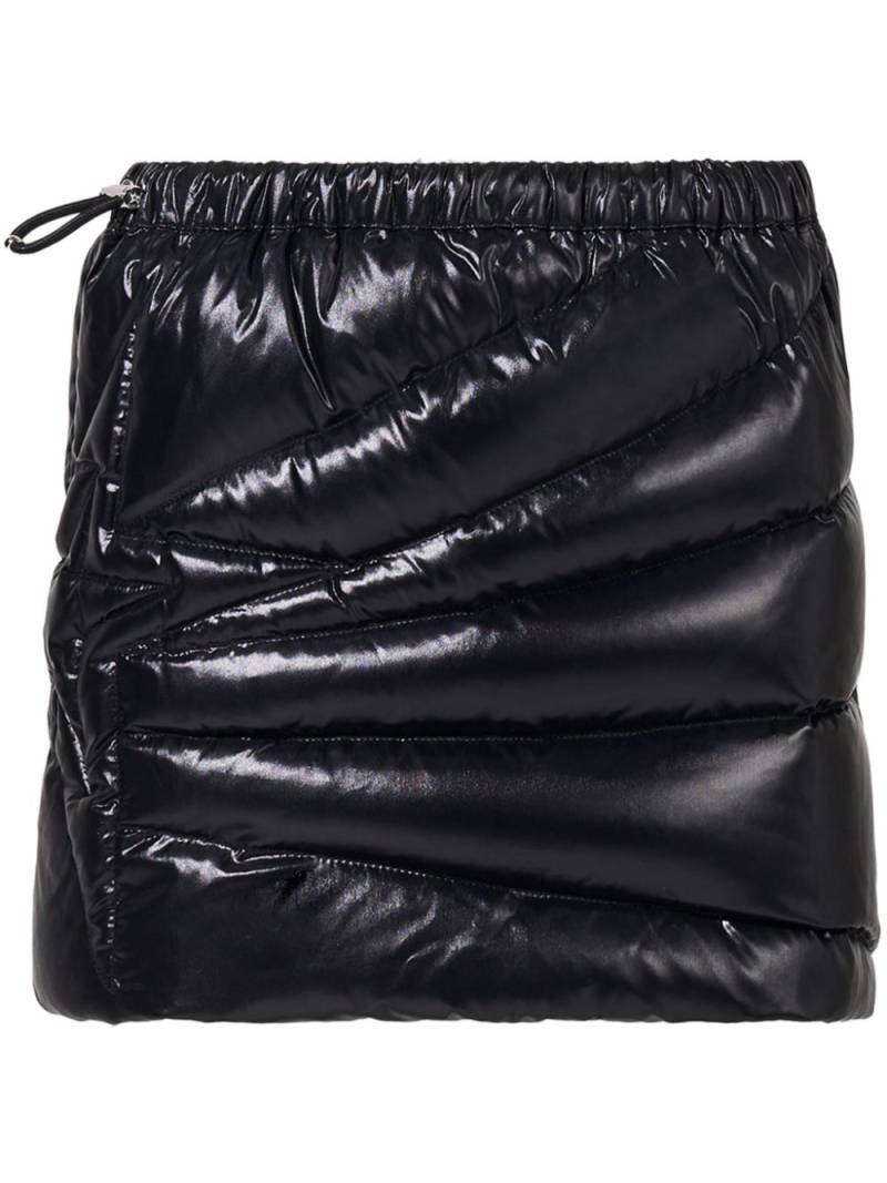 Perfect Moment quilted mini skirt - Black von Perfect Moment