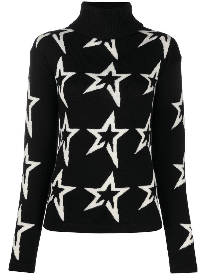 Perfect Moment STAR DUST SWEATER - Black von Perfect Moment