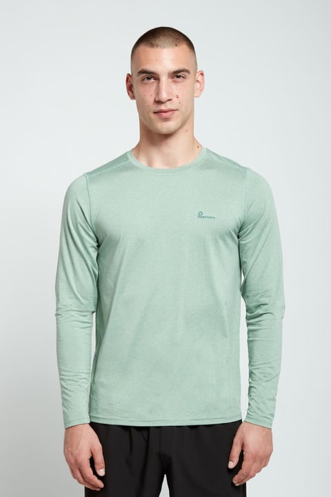 Perform Shirt longsleeve T-Shirt hellgrün Perform Shirt longsleeve T-Shirt hellgrün von Perform