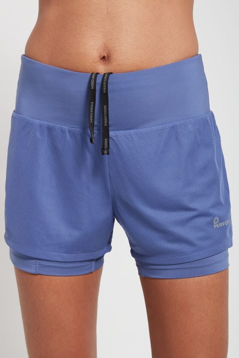 Perform Shorts 2in1 Laufhose violett Perform Shorts 2in1 Laufhose violett von Perform