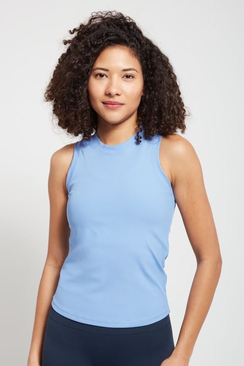 Perform W Georgina Rib Top Top hellblau Perform W Georgina Rib Top Top hellblau von Perform