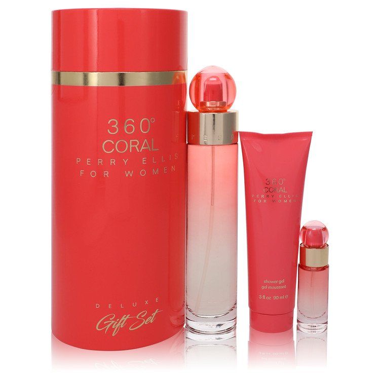 360° Coral For Women by Perry Ellis Geschenkset 100ml von Perry Ellis