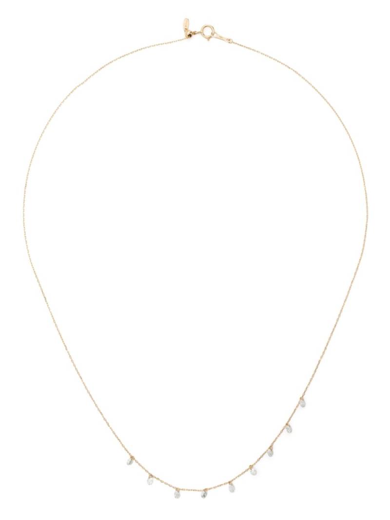 Persée 18kt yellow gold Danae diamond necklace von Persée