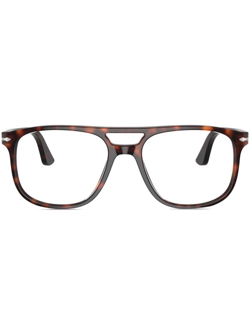 Persol Greta pilot-frame glasses - Green von Persol