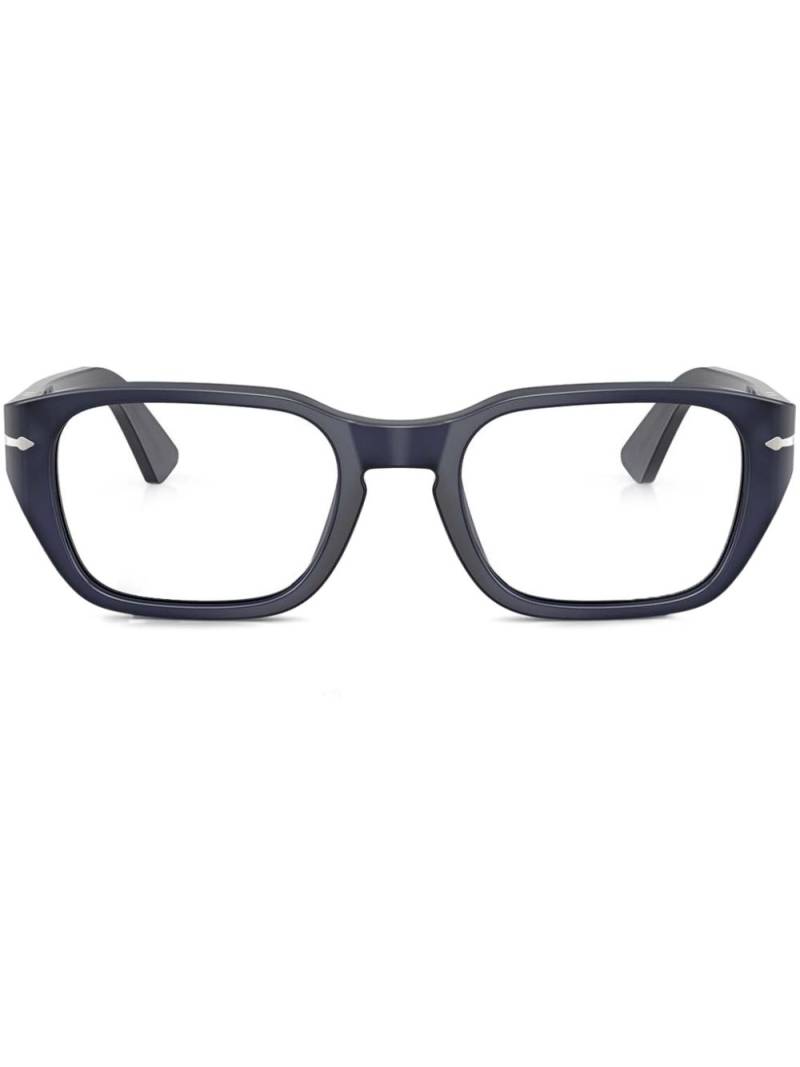 Persol rectangle-frame glasses - Blue von Persol