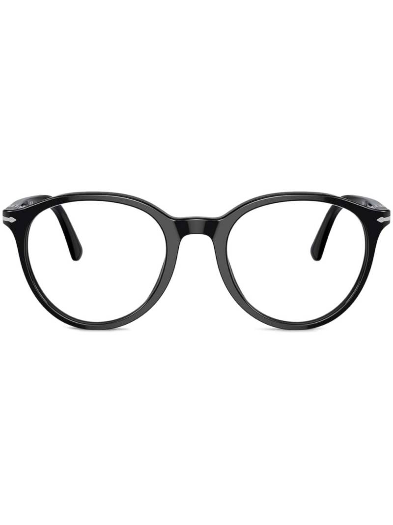 Persol round-frame glasses - Black von Persol