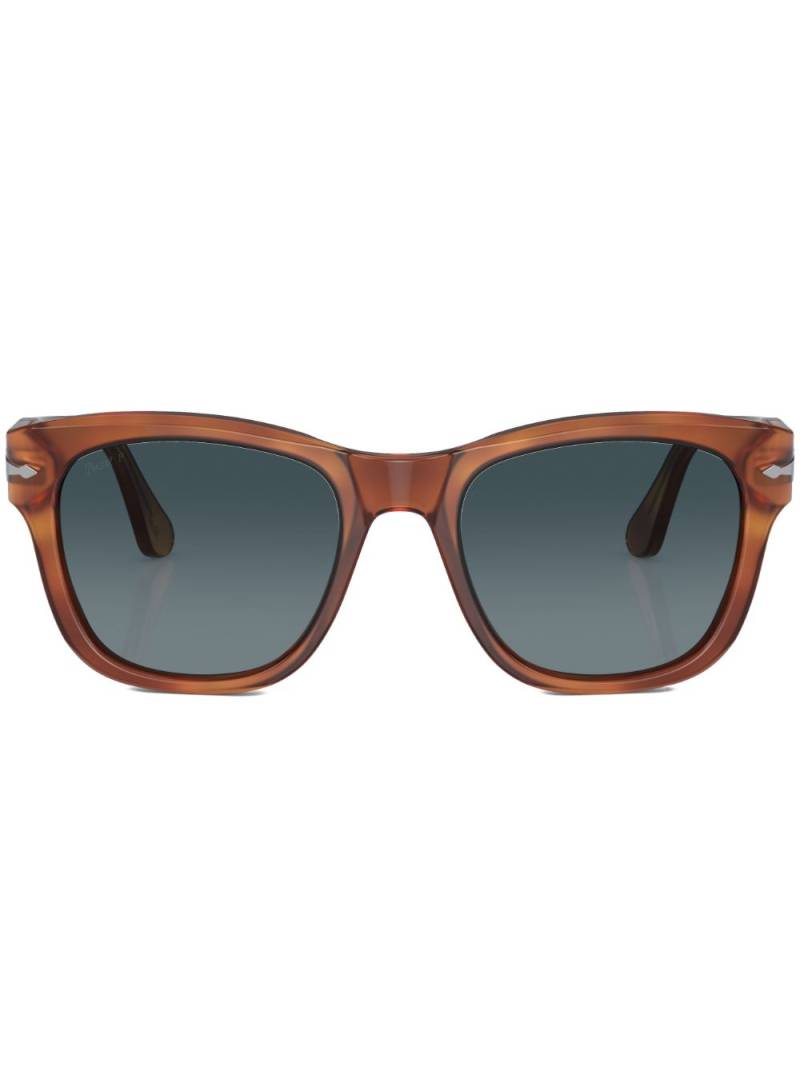 Persol round-frame straight-arm sunglasses - Brown von Persol