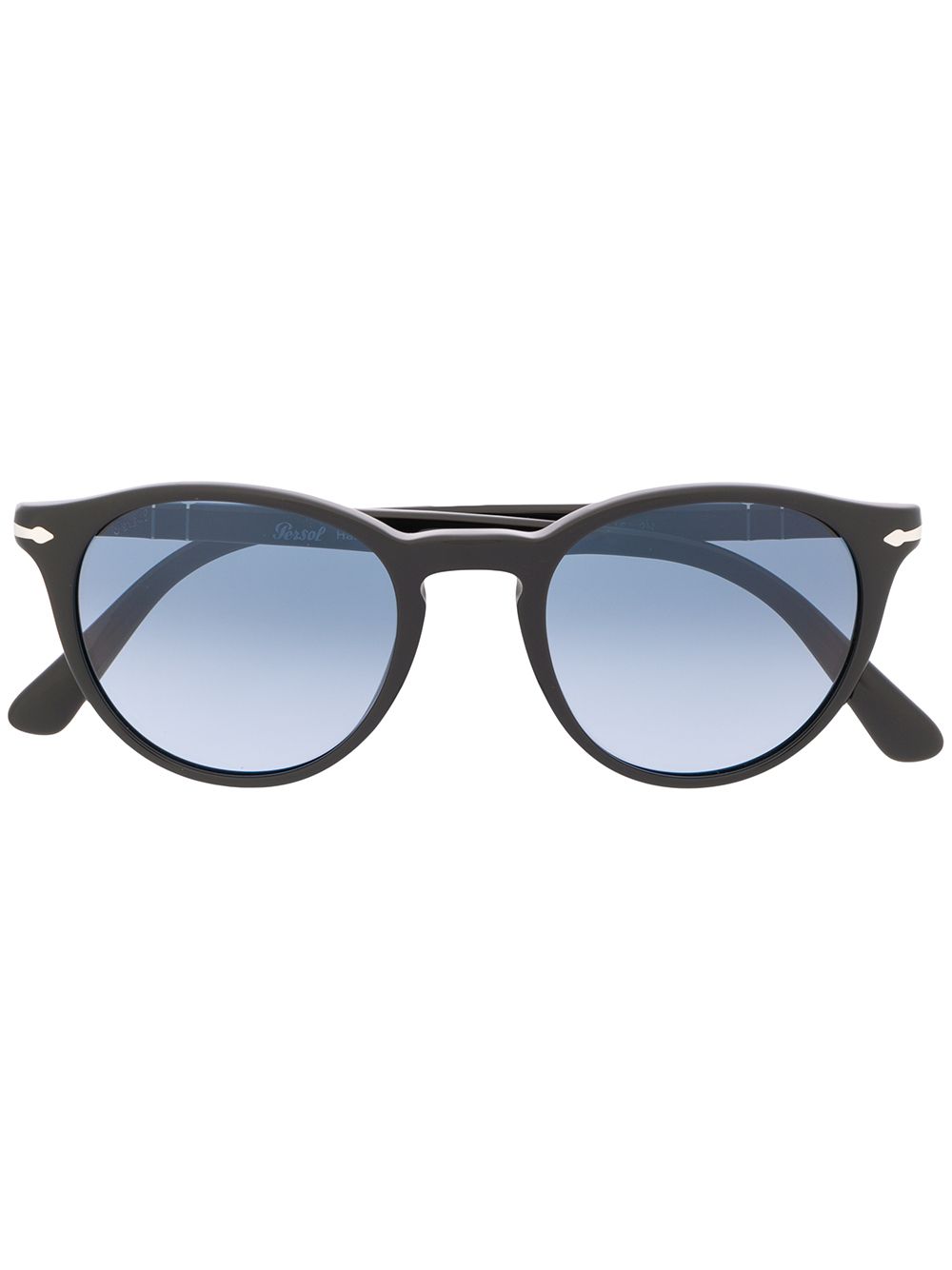 Persol round frame sunglasses - Black von Persol