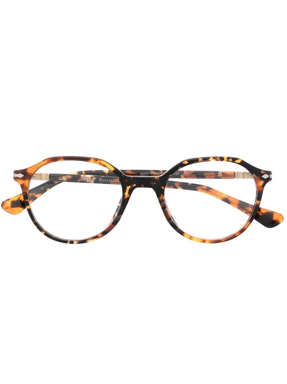 Persol round-frame tortoiseshell glasses - Brown von Persol