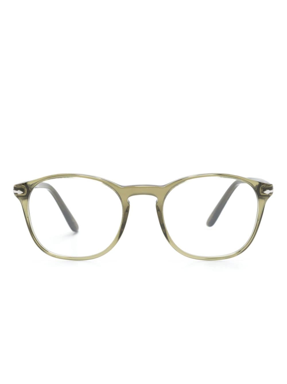 Persol square-frame glasses - Green von Persol