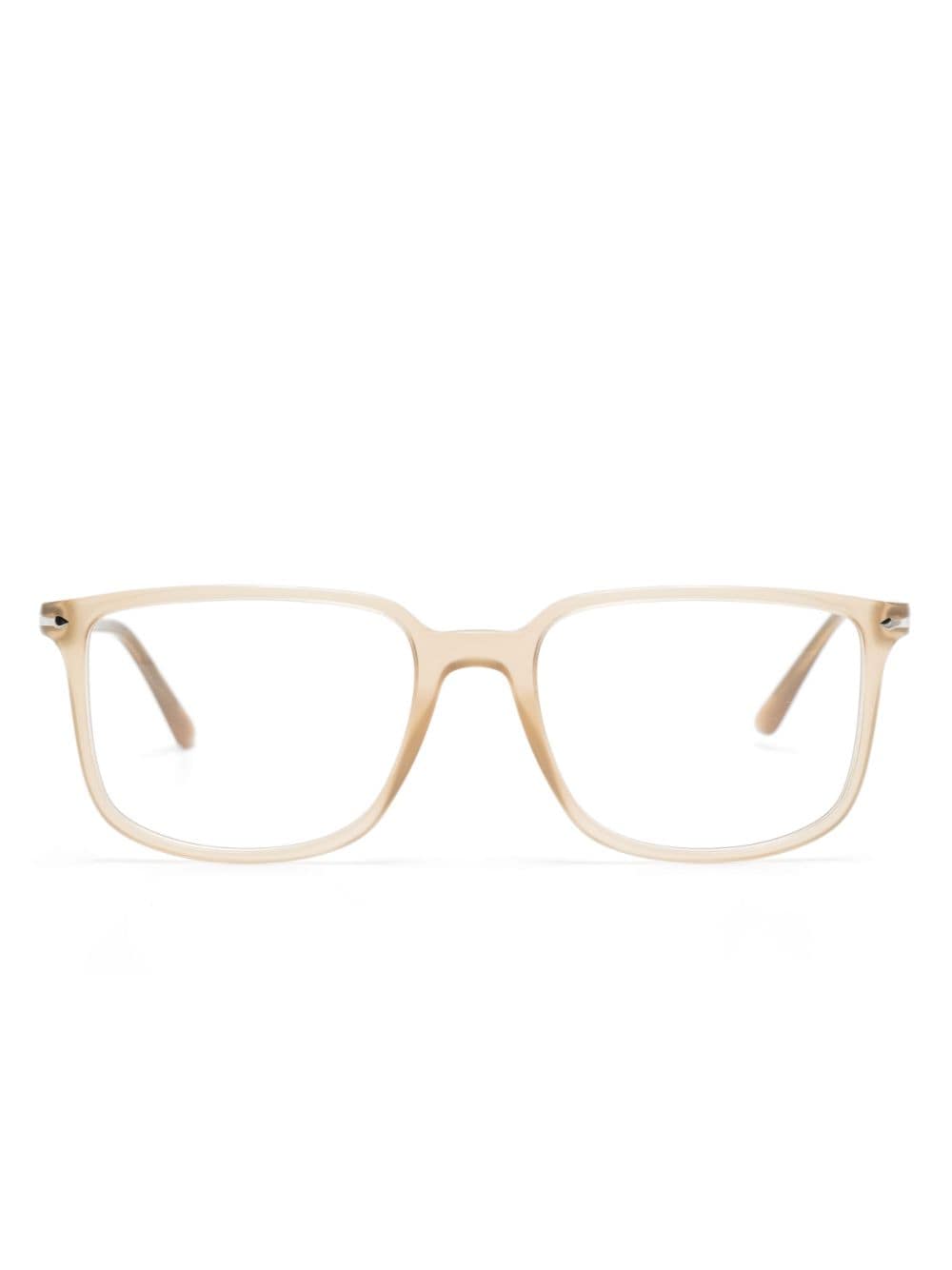 Persol square-frame glasses - Neutrals von Persol