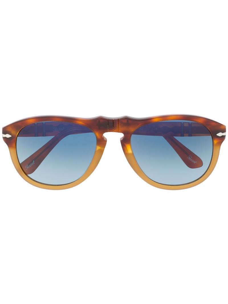 Persol tortoiseshell aviator sunglasses - Brown von Persol