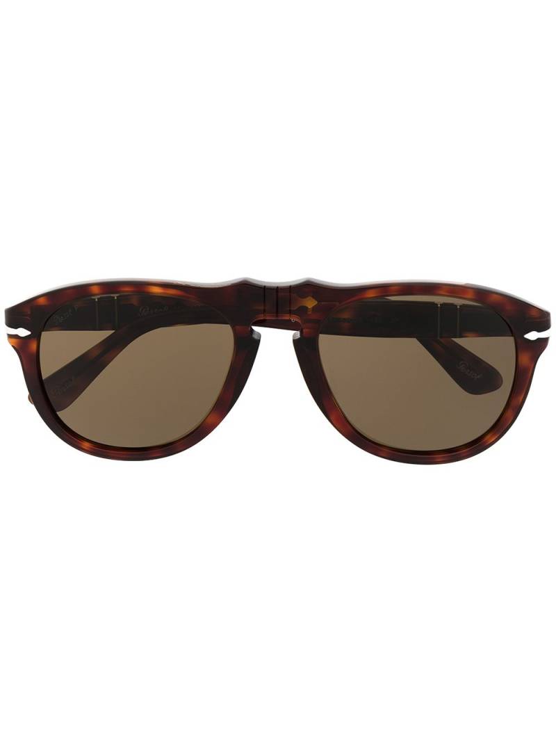 Persol tortoiseshell pilot sunglasses - Brown von Persol