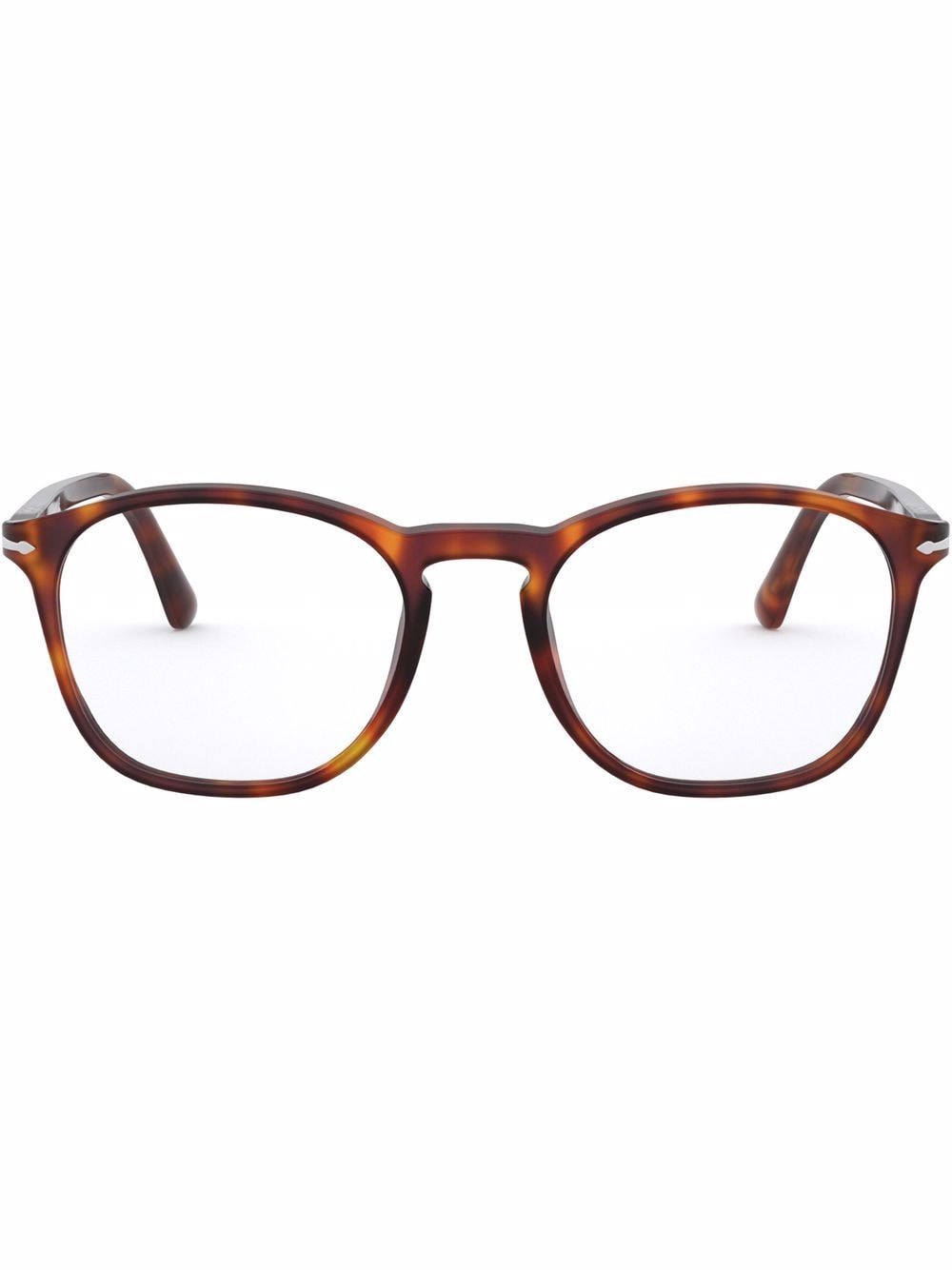 Persol tortoiseshell square-frame glasses - Green von Persol