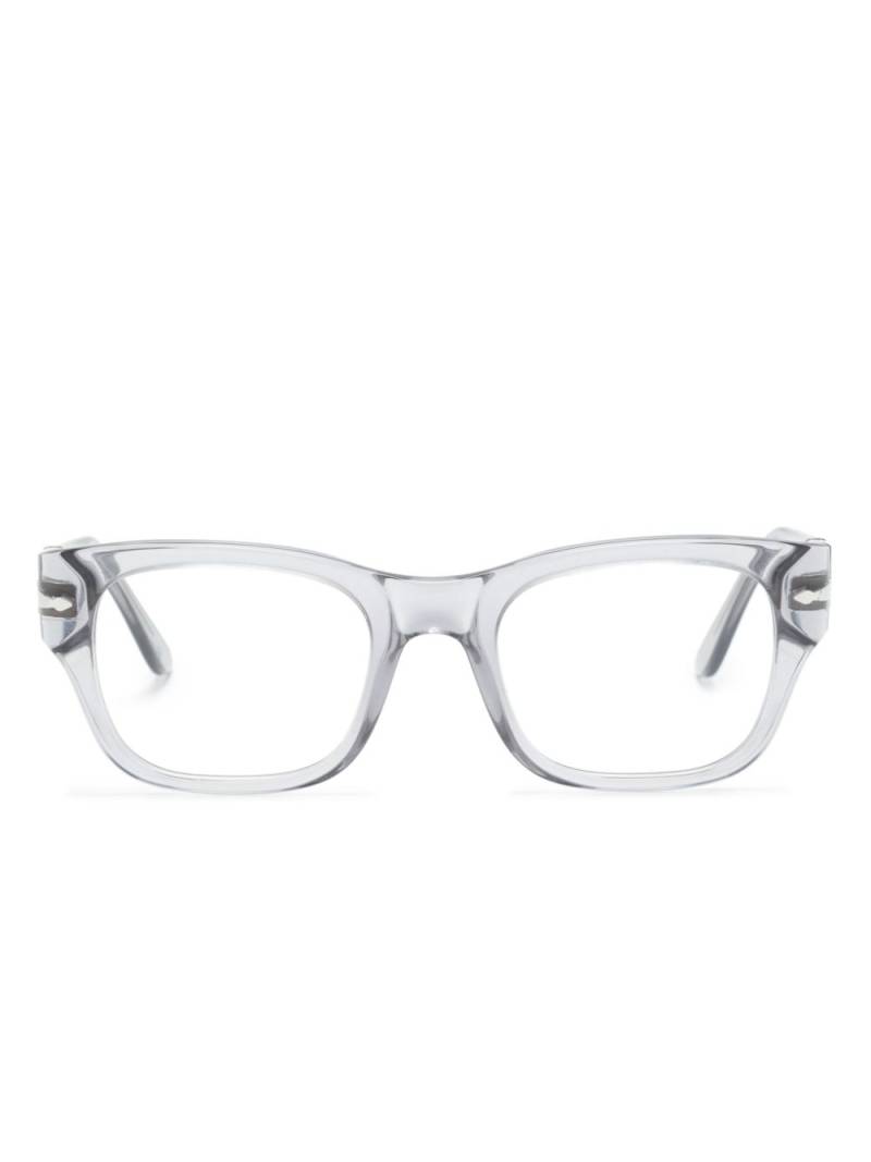 Persol transparent square-frame glasses - Grey von Persol