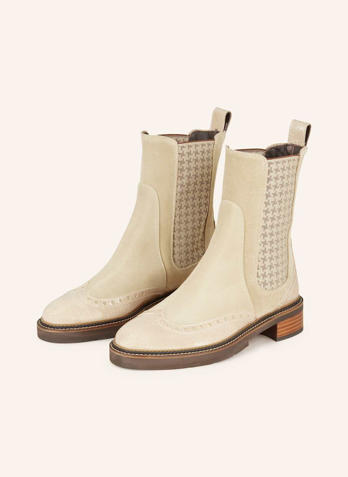 Pertini Chelsea Boots beige Pertini Chelsea Boots beige von Pertini