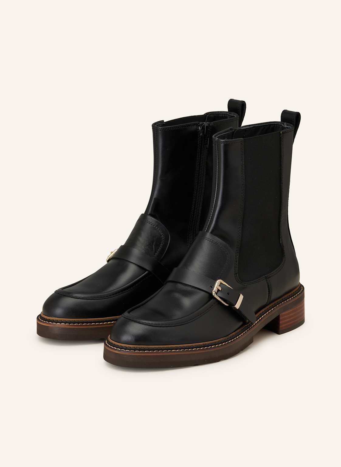 Pertini Chelsea Boots schwarz