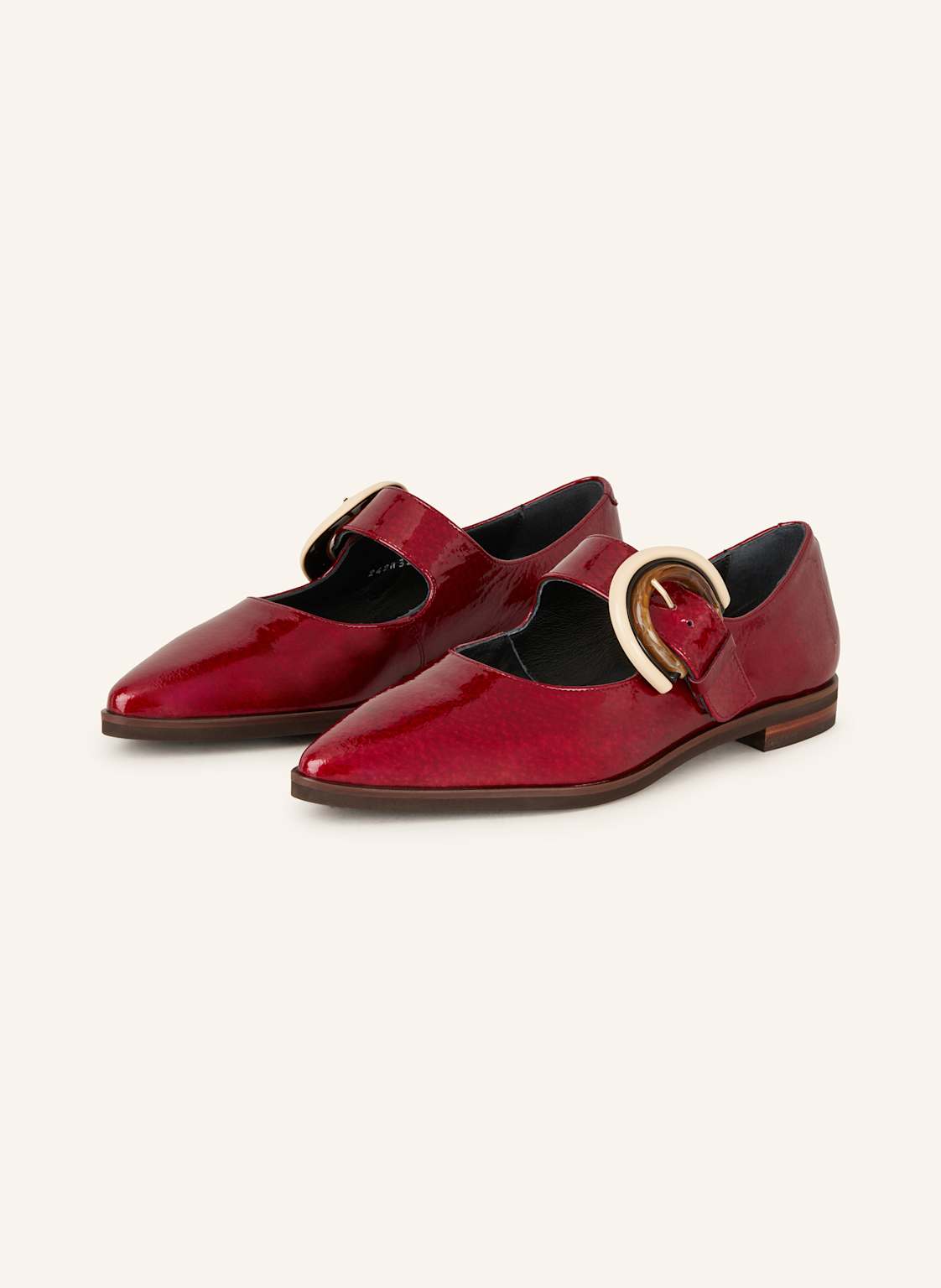 Pertini Mary-Jane-Ballerinas rot von Pertini