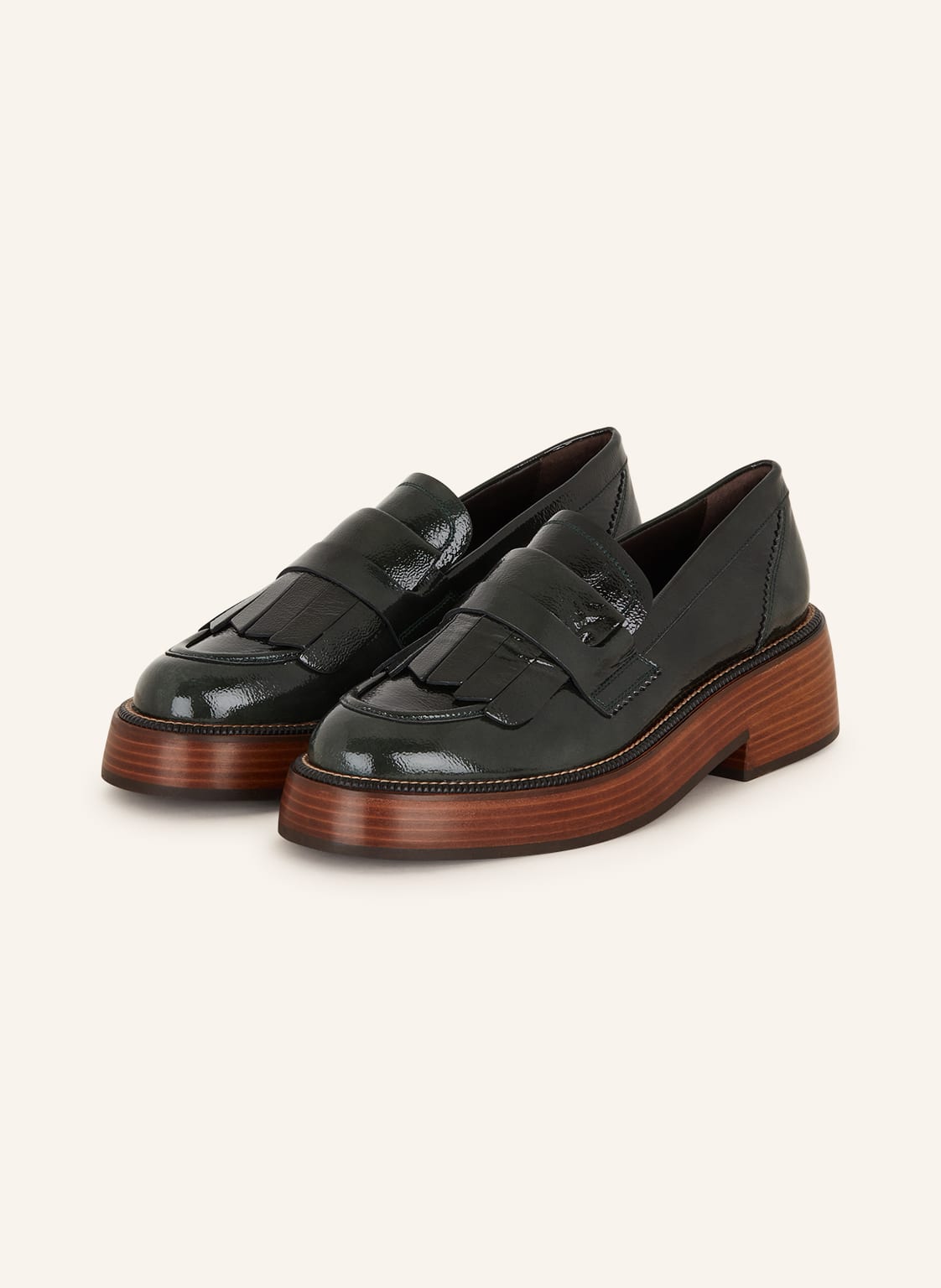 Pertini Penny-Loafer gruen von Pertini