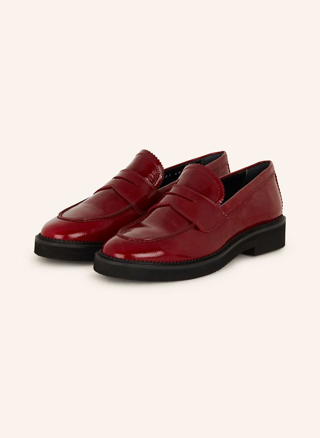 Pertini Penny-Loafer rot von Pertini